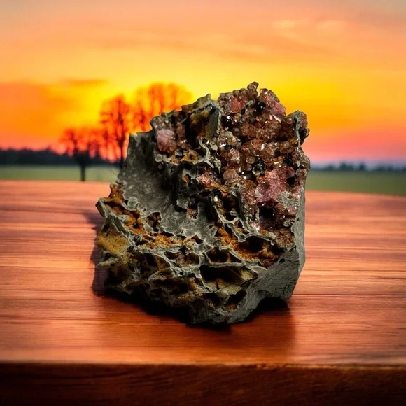 RARE Collector Rhodochrosite Matrix Potosi Mine Santa Eulalia Chihuahua 🇲🇽